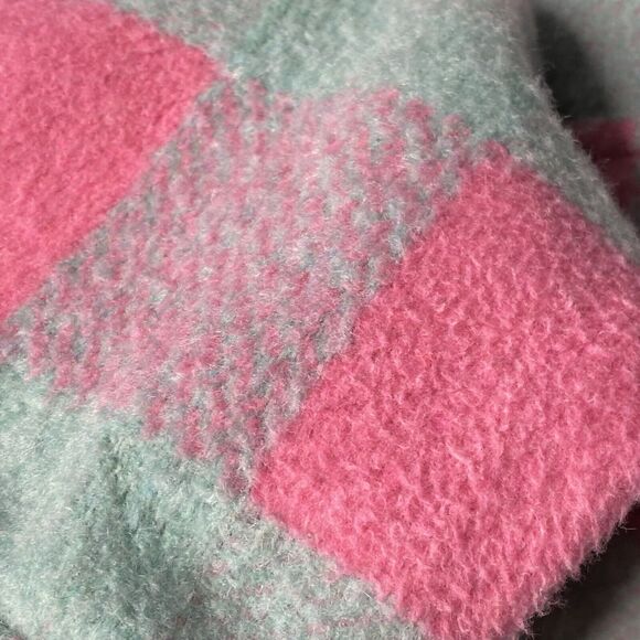 Pink Buffalo Plaid Shacket Shirt Jacket Womens Med Gorpcore Softgirl Cottagecore - Picture 4 of 9